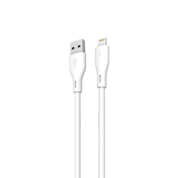 Dudao L2L USB-A to Lightning cable 1m hvid
