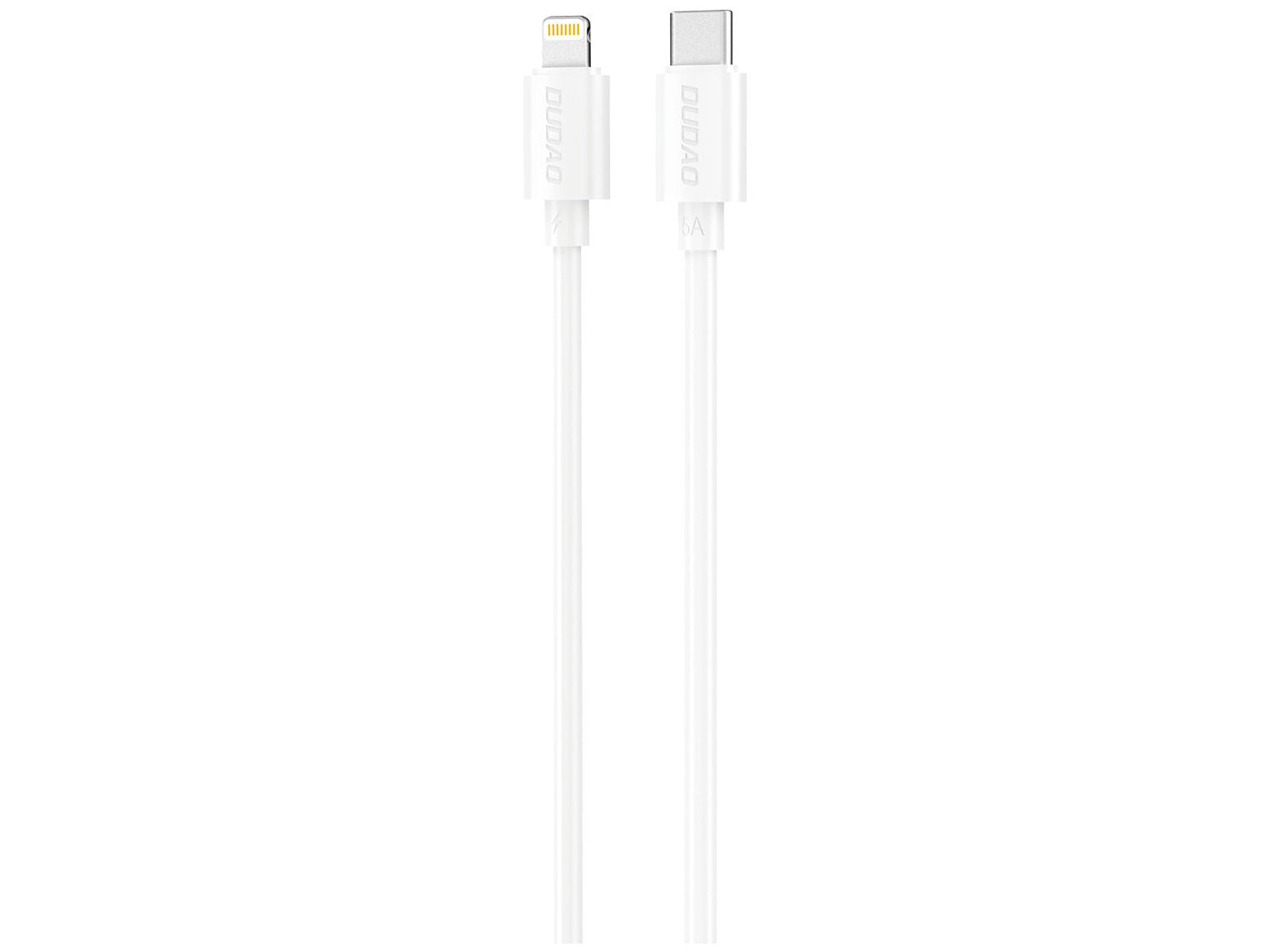 Dudao L4X USB-C to Lightning 2m hvid