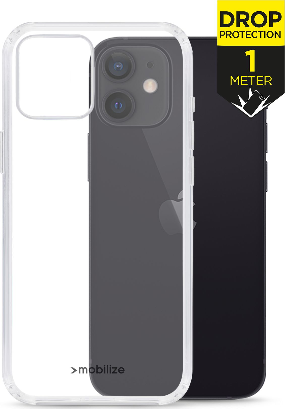 mobilize Gelly iPhone 12 Mini Cover Clear
