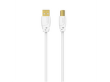 Sinox USB 2.0 printerkabel, Hvid