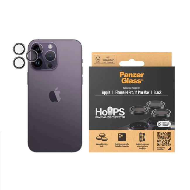 PanzerGlass™ Hoops Rings for iPhone 14 Pro/14 Pro Max