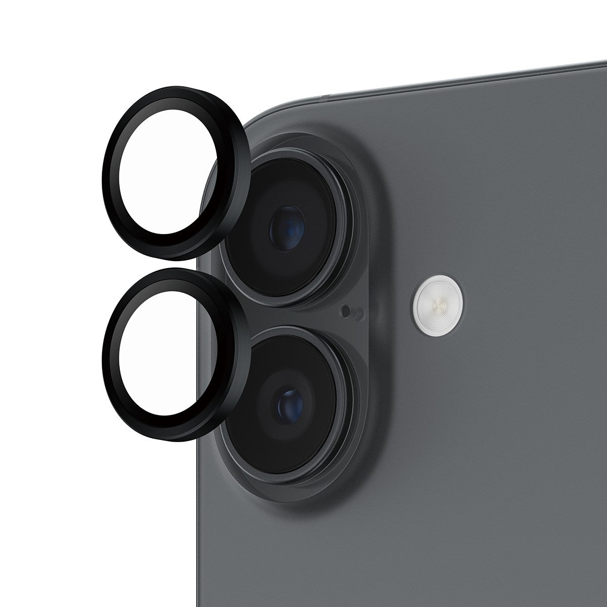 PanzerGlass™ iPhone 17 Plus Hoops, Sort