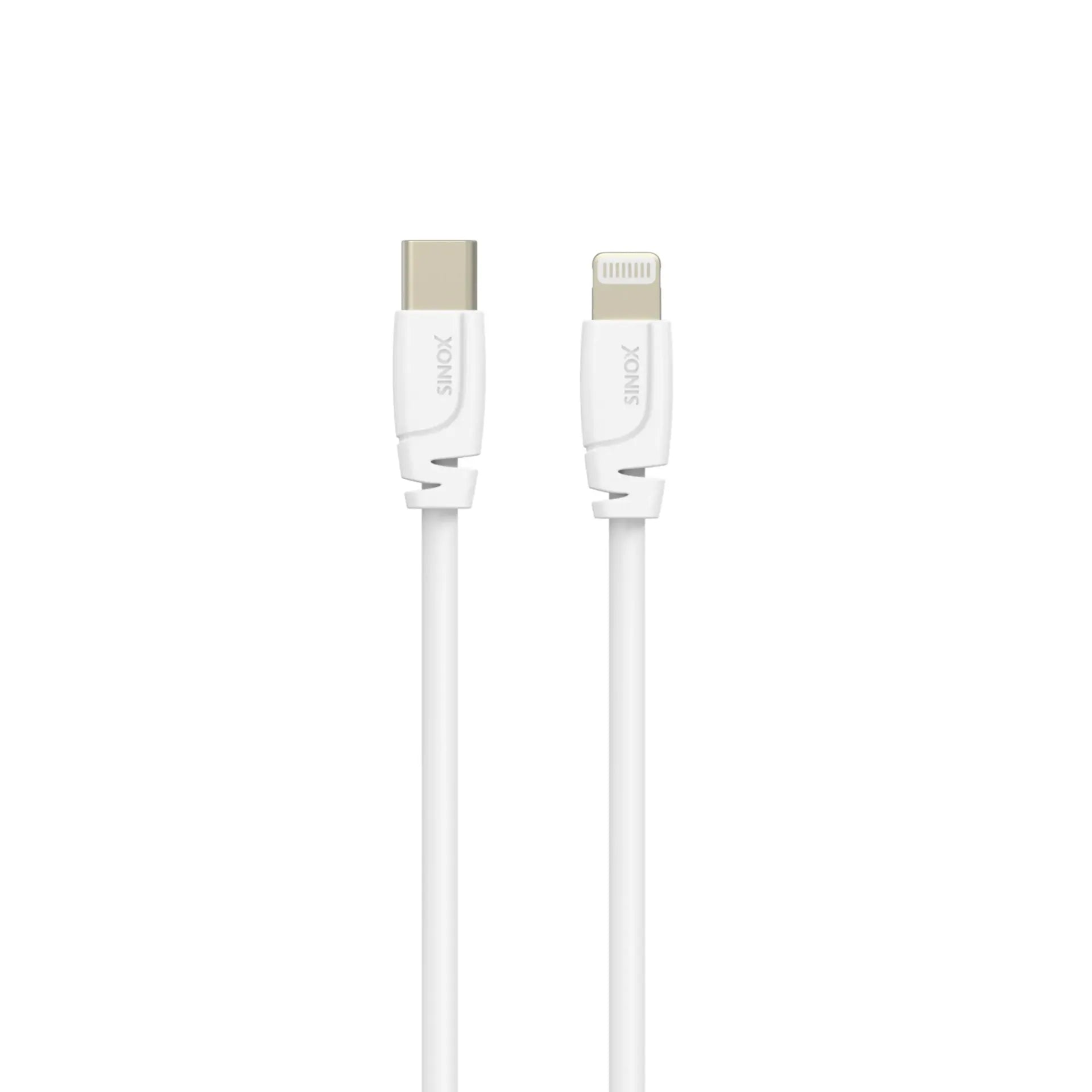 USB-C to Lightning cable.