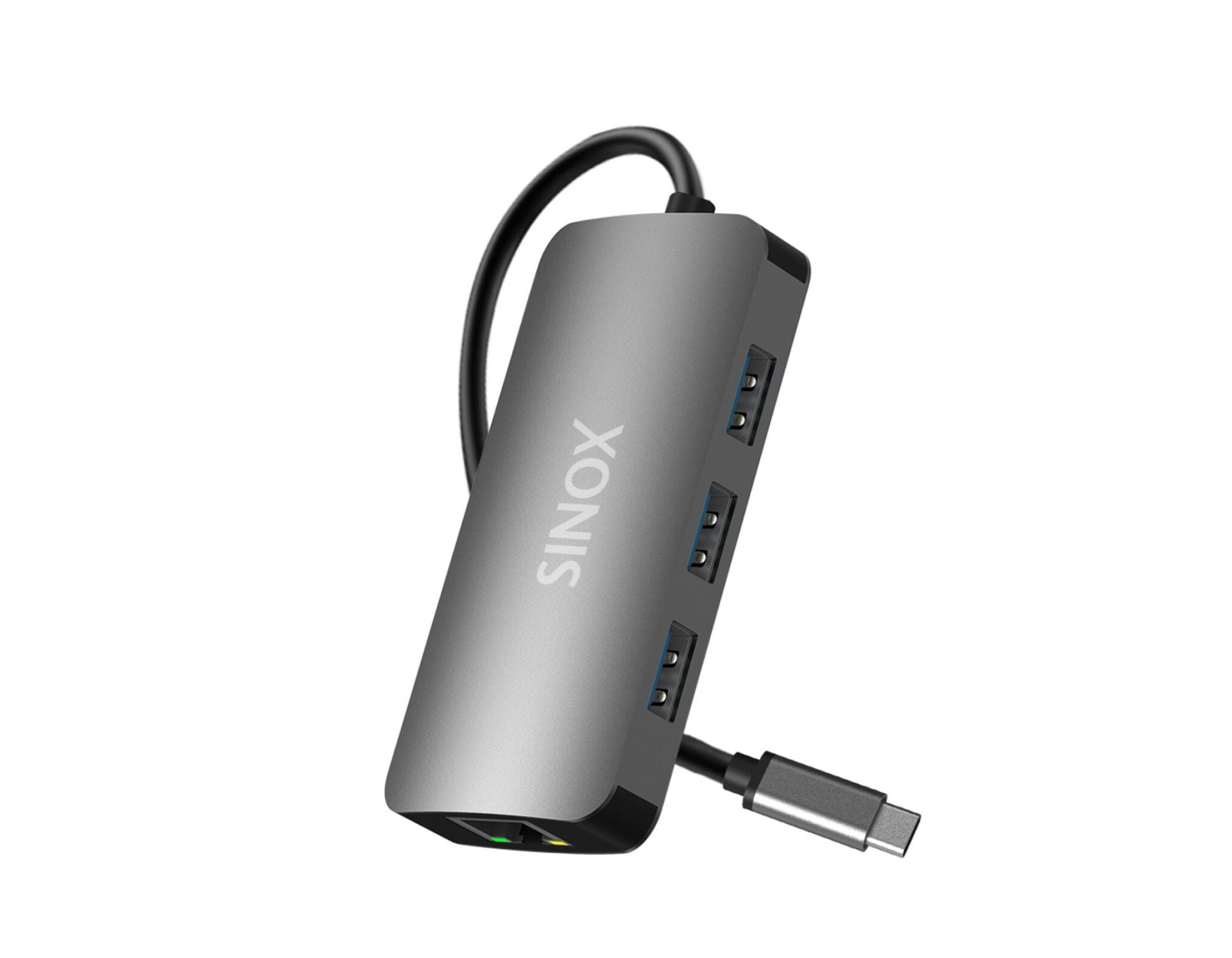 Sinox PRO USB-C Hub. Aluminium