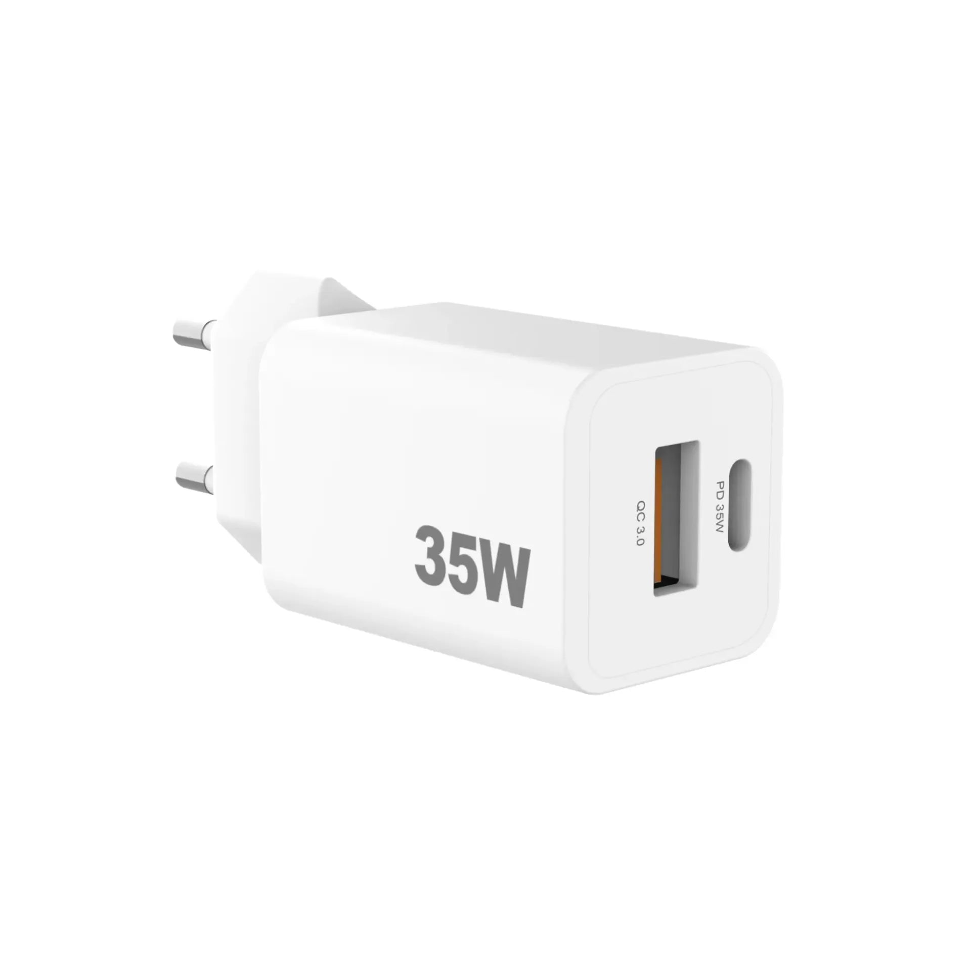 Sinox PRO 230V USB-A+USB-C PD oplader 35W