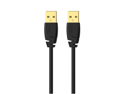 Sinox USB 2.0 kabel, Sort