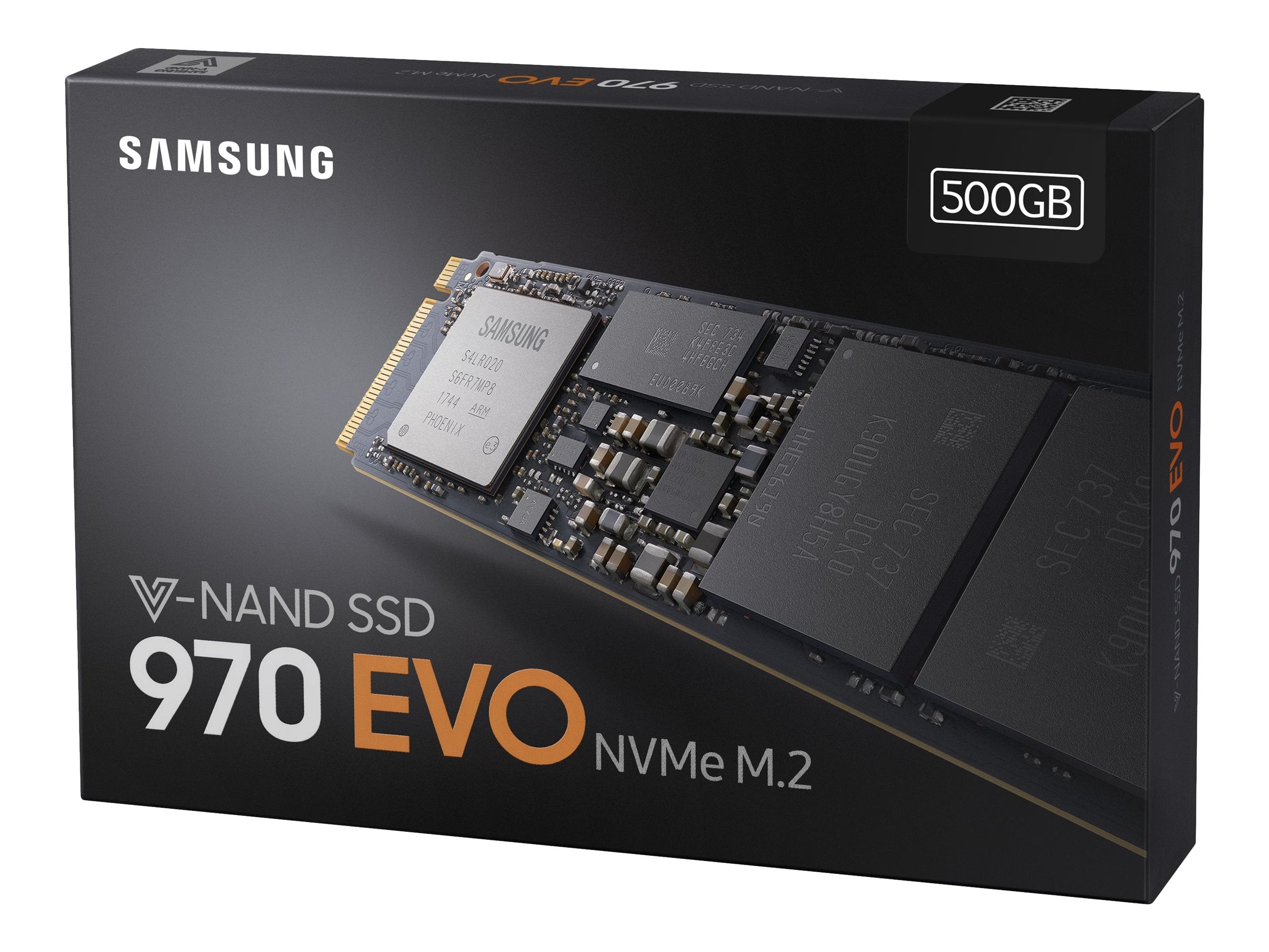 Harddisk Samsung 970 EVO MZ-V7E500BW 500GB M.2 - Lootbox.dk