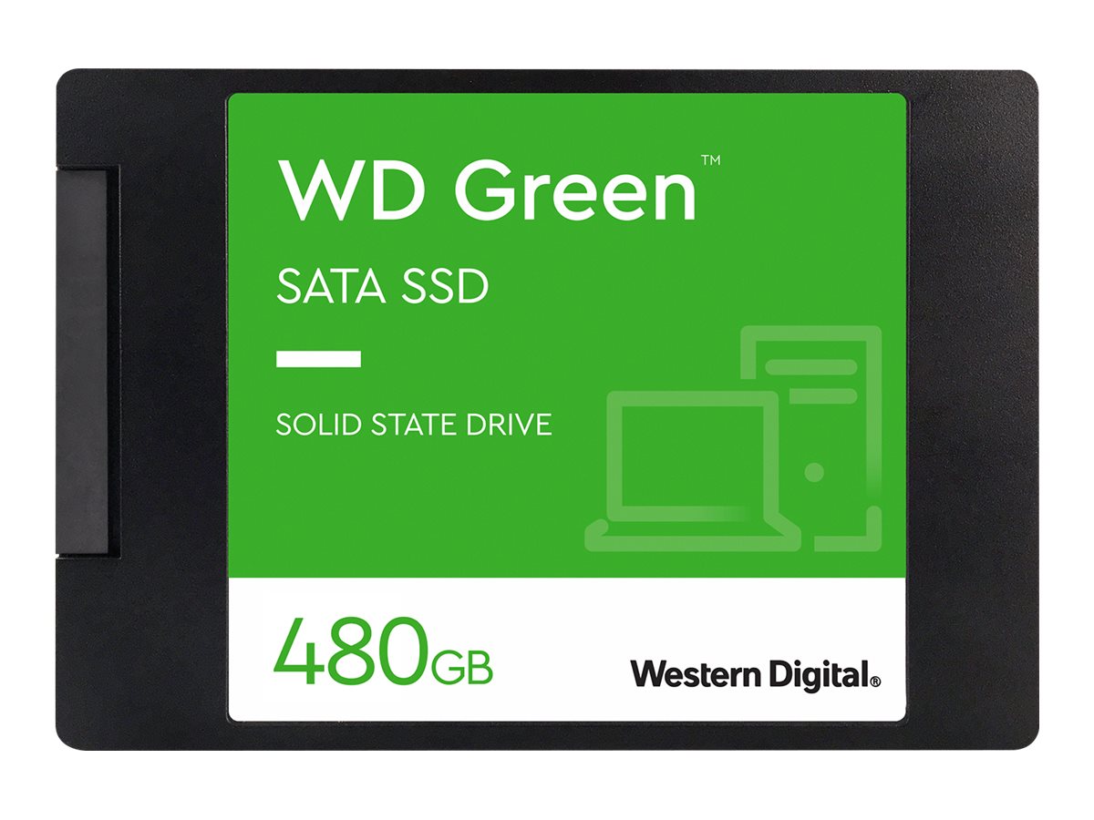Harddisk WD Green WDS480G2G0A 480GB 2.5" SATA-600 - Lootbox.dk