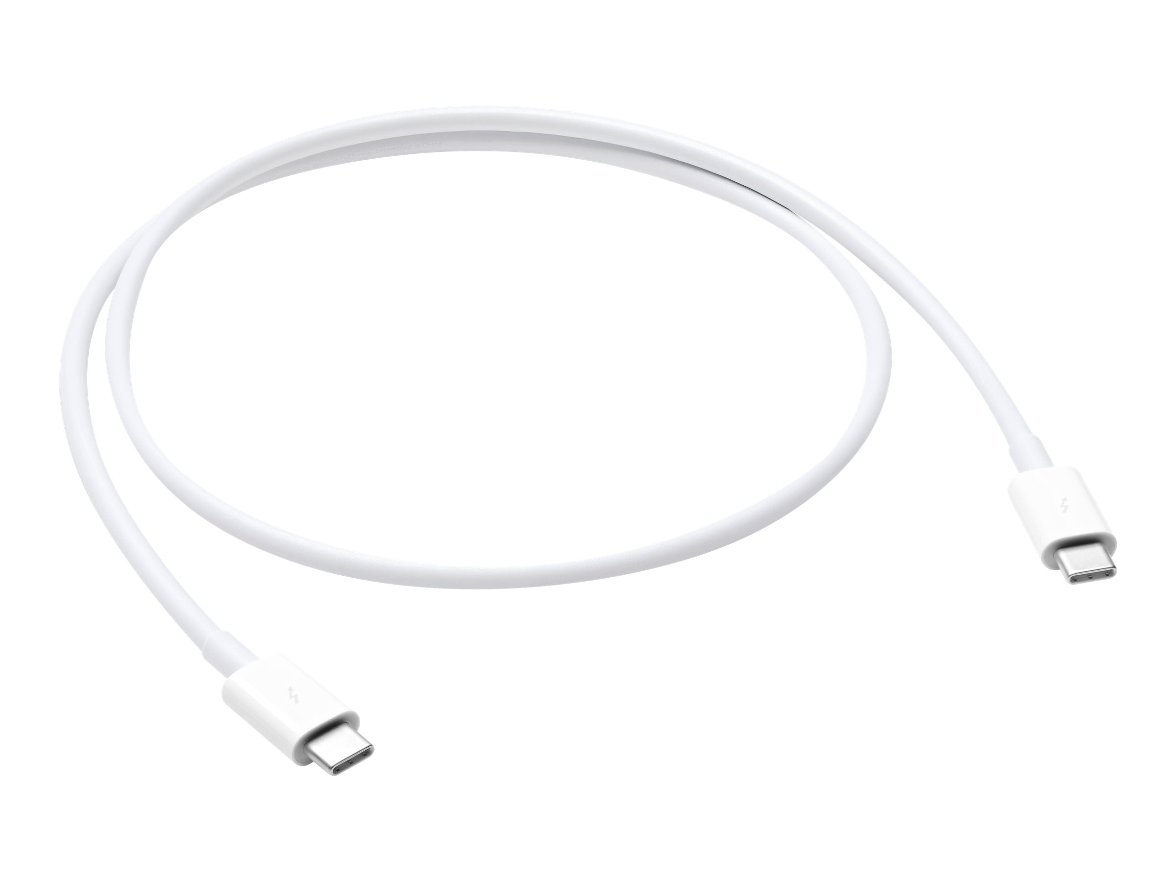Apple Thunderbolt 3 kabel 80cm, Hvid