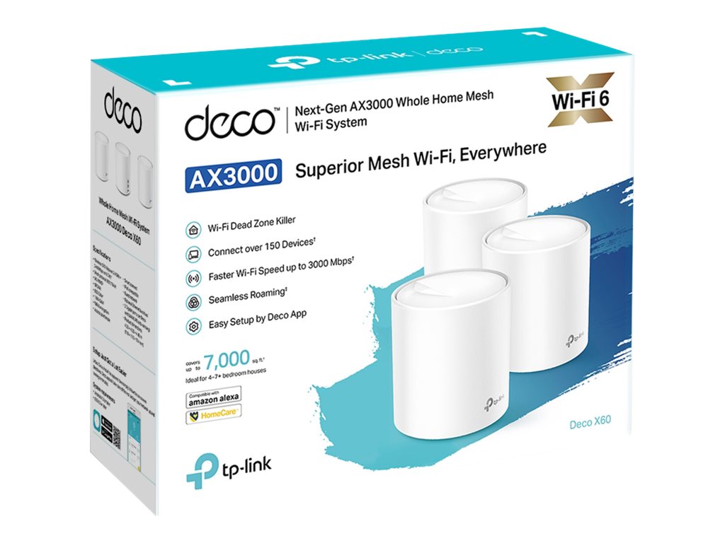 TP-Link Deco X60 Wi-Fi-system - Lootbox.dk