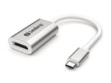 Sandberg USB-C to DisplayPort Link, Sølv