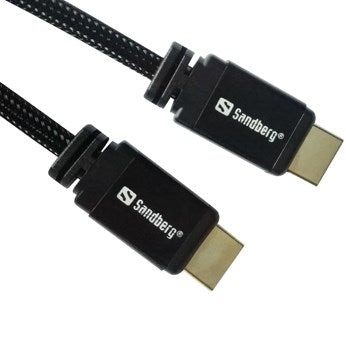 Sandberg HDMI 2.0 Kabel, Sort (3m)