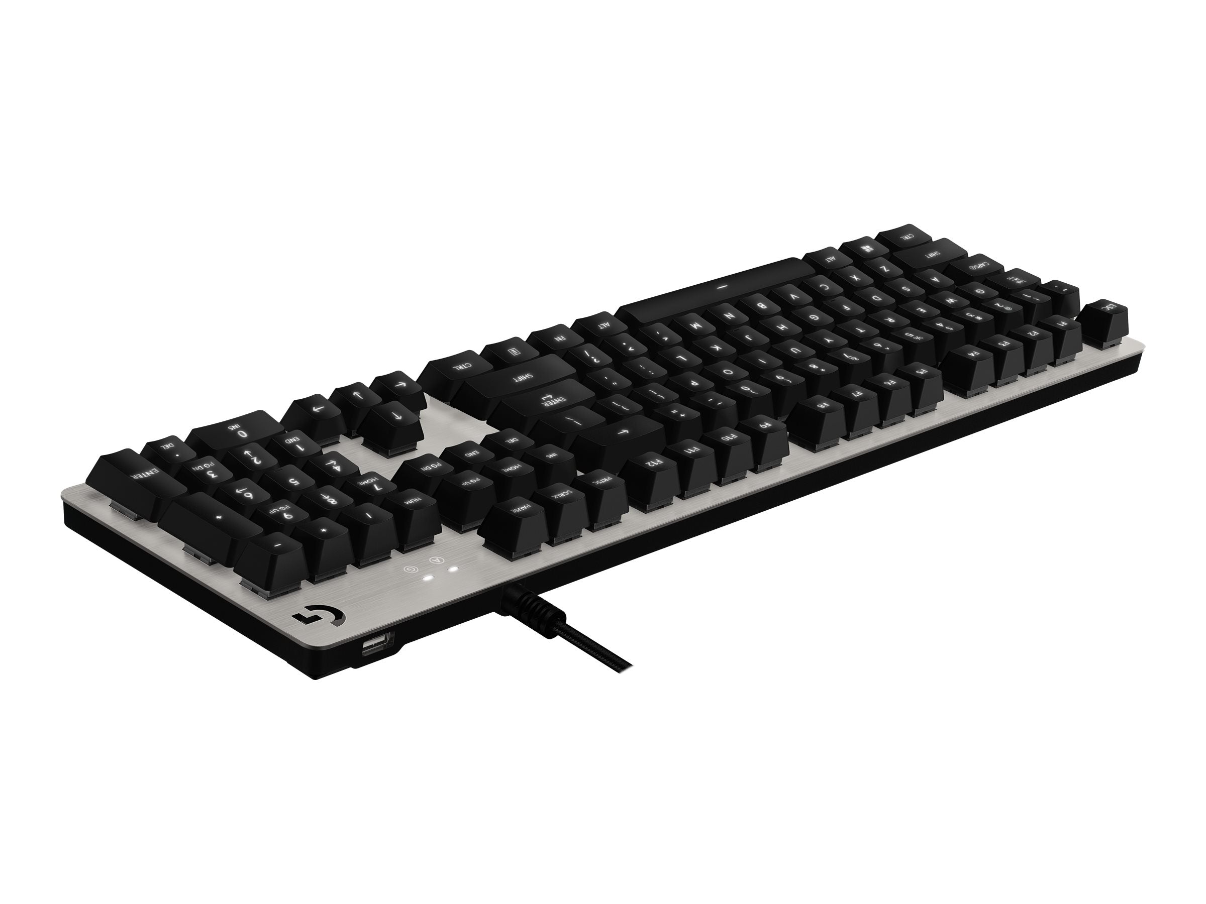 Gaming Keyboard Logitech G413 Silver - Lootbox.dk