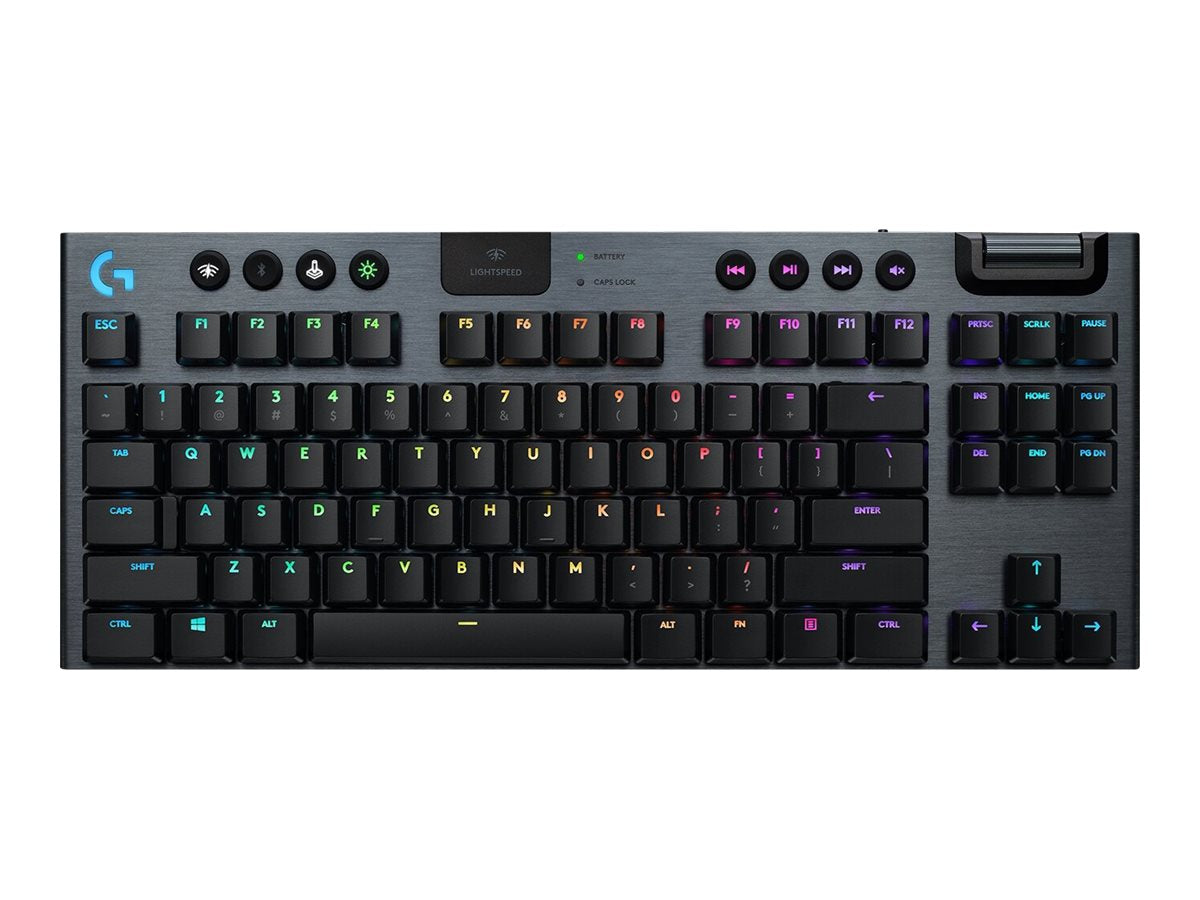 Gamer Keyboard Logitech G915 TKL Trådløs RGB - Lootbox.dk